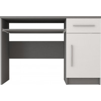 Psací stůl ORVILLE - šedý/bílý