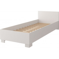 Postel ORVILLE 200x90 cm - bílá