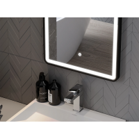Obdélníkové zrcadlo MEXEN CORO 50x150 cm - s LED podsvícením a vyhříváním, 9817-050-150-611-70