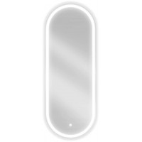 Oválné zrcadlo MEXEN BONO 45x120 cm - s LED podsvícením a vyhříváním, 9816-045-120-611-00