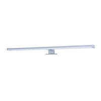 LED koupelnové osvětlení nad zrcadlo, 12W, 900lm, 4000K, IP44, 60cm, stříbrné
