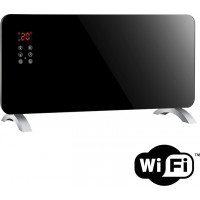 Horkovzdušný konvektor sklokeramický 2000W, WiFi, LCD, nastavitelný termostat, časovač