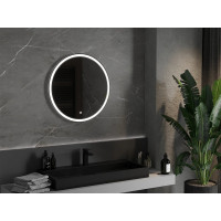 Kulaté zrcadlo MEXEN GOBI 70 cm - s LED podsvícením a vyhříváním, 9801-070-070-611-00