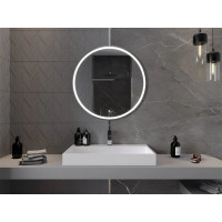 Kulaté zrcadlo MEXEN GOBI 80 cm - s LED podsvícením a vyhříváním, 9801-080-080-611-00