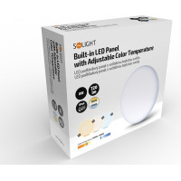 LED podhledové svítidlo CCT, IP44, 8W, 720lm, 3000K, 4000K, 6000K, kulatý