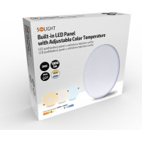 LED podhledové svítidlo CCT, IP44, 20W, 1800lm, 3000K, 4000K, 6000K, kulatý