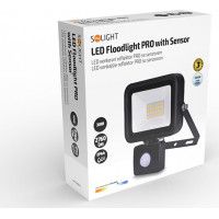LED reflektor PRO se senzorem, 30W, 2760lm, 5000K, IP44