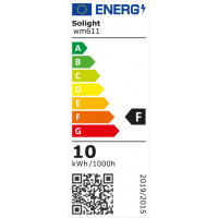 LED světelný pás 5m, 120LED/m, 10W/m, 1100lm/m, IP20, teplá bílá