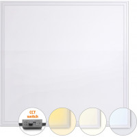 LED světelný panel Backlit 3CCT, 48W, 6240lm, 3000-6000K, Lifud, 60x60cm, 3 roky záruka, bílá barva