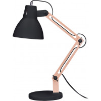 Stolní lampa Falun, E27, černá