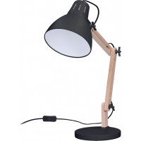 Stolní lampa Falun, E27, černá
