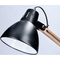 Stolní lampa Falun, E27, černá