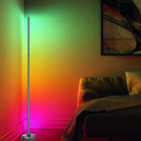 LED smart stojací lampa Rainbow, wifi, RGB, CCT, 140cm