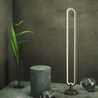 LED smart stojací lampa Rainbow, oválná, wifi, RGB, CCT, 105cm