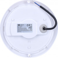 LED venkovní osvětlení kulaté, 13W, 910lm, 4000K, IP54, 17cm