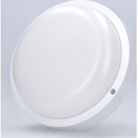 LED venkovní osvětlení kulaté, 13W, 910lm, 4000K, IP54, 17cm