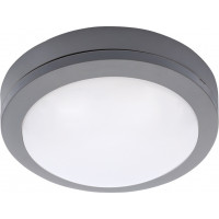 LED venkovní osvětlení Siena, šedé, 13W, 910lm, 4000K, IP54, 17cm