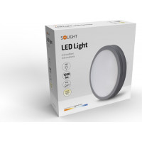 LED venkovní osvětlení Siena, šedé, 20W, 1500lm, 4000K, IP54, 23cm