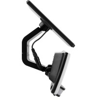 LED solární osvětlení se senzorem, 11W, 1200lm, Li-on, černá