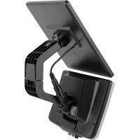 LED solární osvětlení se senzorem, 11W, 1200lm, Li-on, černá