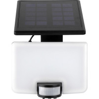 LED solární osvětlení se senzorem, 11W, 1200lm, Li-on, černá