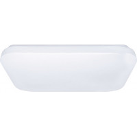 LED stropní světlo Plain, 15W, 1200lm, 4000K, čtvercové, 28cm