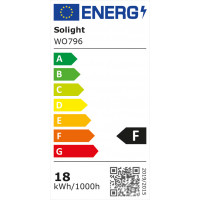 LED osvětlení s ochranou proti vlhkosti, IP54, 18W, 1530lm, 3CCT, 33cm