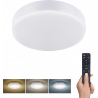 LED osvětlení s dálkový ovladačem, 36W, 2160lm, 30cm, stmívatelné, bílá