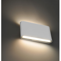 LED venkovní nástěnné osvětlení Modena, 12W, 680lm, 120°, bílá