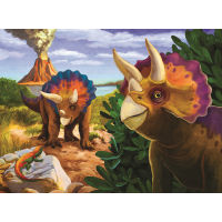 TREFL Displej Puzzle Svět dinosaurů 20 dílků (24 ks)