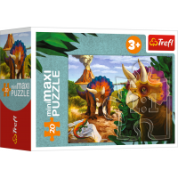 TREFL Displej Puzzle Svět dinosaurů 20 dílků (24 ks)