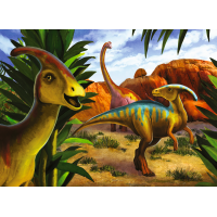 TREFL Displej Puzzle Svět dinosaurů 20 dílků (24 ks)