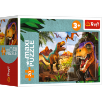 TREFL Displej Puzzle Svět dinosaurů 20 dílků (24 ks)