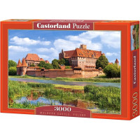 CASTORLAND Puzzle Hrad Malbork, Polsko 3000 dílků