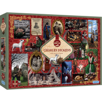 GIBSONS Puzzle Knižní klub: Charles Dickens 1000 dílků