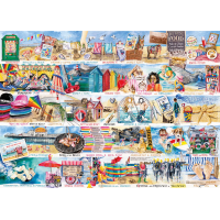 GIBSONS Puzzle Lehátka a oslíci 1000 dílků