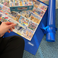 GIBSONS Puzzle Lehátka a oslíci 1000 dílků