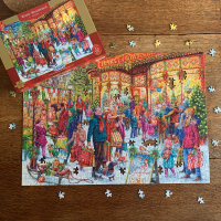 GIBSONS Puzzle Limitovaná vánoční edice: Zimní říše zázraků 1000 dílků