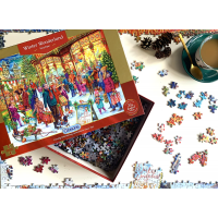 GIBSONS Puzzle Limitovaná vánoční edice: Zimní říše zázraků 1000 dílků