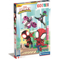 CLEMENTONI Puzzle Marvel: Spidey a jeho úžasní přátelé MAXI 60 dílků