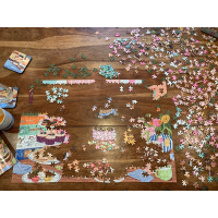 GIBSONS Puzzle Mlsání s Norou 1000 dílků