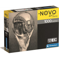CLEMENTONI Puzzle Novo Art Series: Ruka s reflexní koulí 1000 dílků