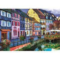 TREFL Puzzle s třídičem 2v1 Colmar, Francie 1000 dílků