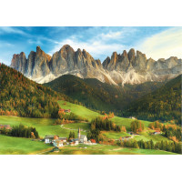 TREFL Puzzle s třídičem 2v1 Dolomity, Itálie 1000 dílků