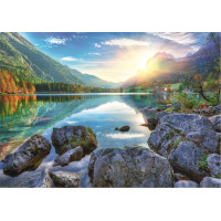 TREFL Puzzle s třídičem 2v1 Jezero Hintersee, Německo 1000 dílků