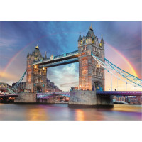 TREFL Puzzle s třídičem 2v1 Tower Bridge, Londýn 1000 dílků
