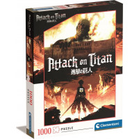 CLEMENTONI Puzzle Útok titánů (Attack on Titan) 1000 dílků