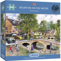 GIBSONS Puzzle Vesnice Bourton on the Water 1000 dílků