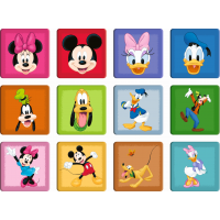 TREFL Sada 3v1 Mickey a přátelé (2x puzzle + pexeso)