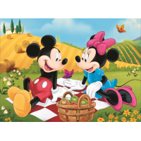 TREFL Sada 3v1 Mickey a přátelé (2x puzzle + pexeso)